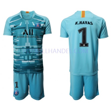 Barn Fotballdrakter Keeper Paris Saint-Germain K NAVAS 1 III 2019-20 Kortermet